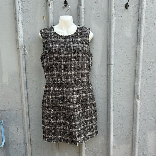 Dolce & Gabbana Houndstooth Tweed Dress, size approx 6/8