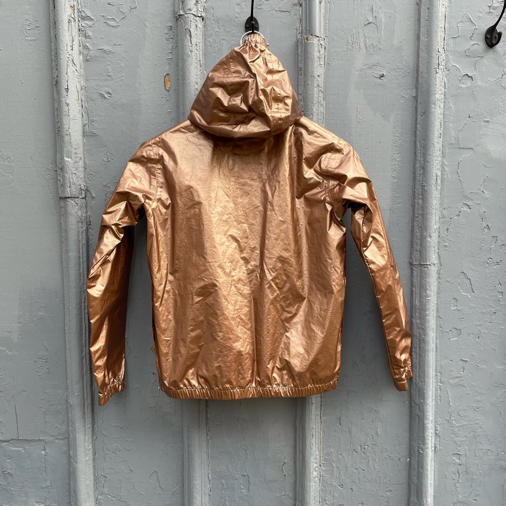Petit Bateau Unisex Children’s Windbreaker Rain Coat in Copper, Size 10