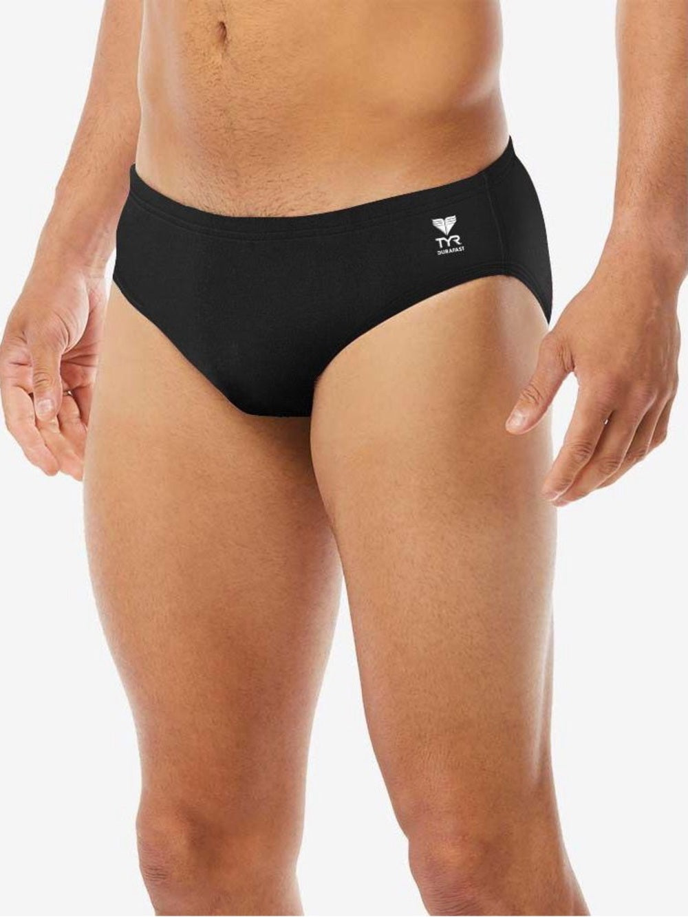 TYR Durafast Elite Racer Brief Swimsuit, size 32