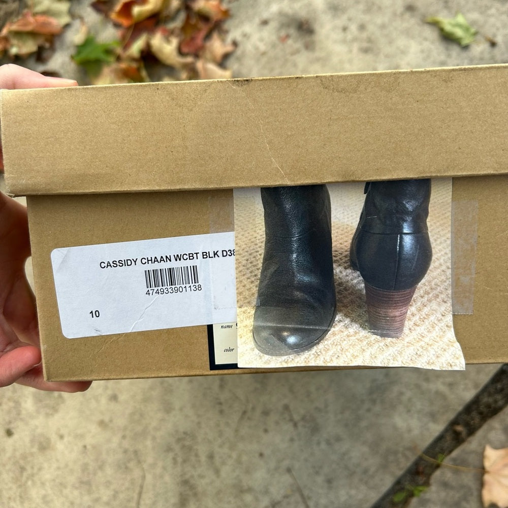 Cole Haan Black Cassidy ankle boots, size 10