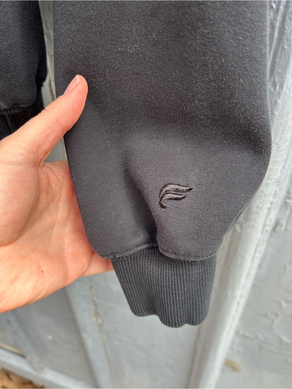 Fabletics Black Hoodie, size Large