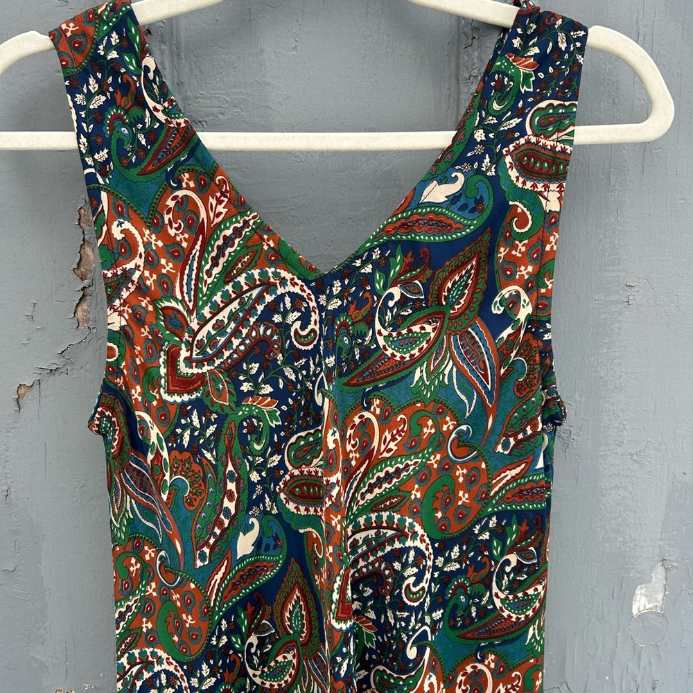 Made in Nepal Silk dress, BNWT, one size (small)