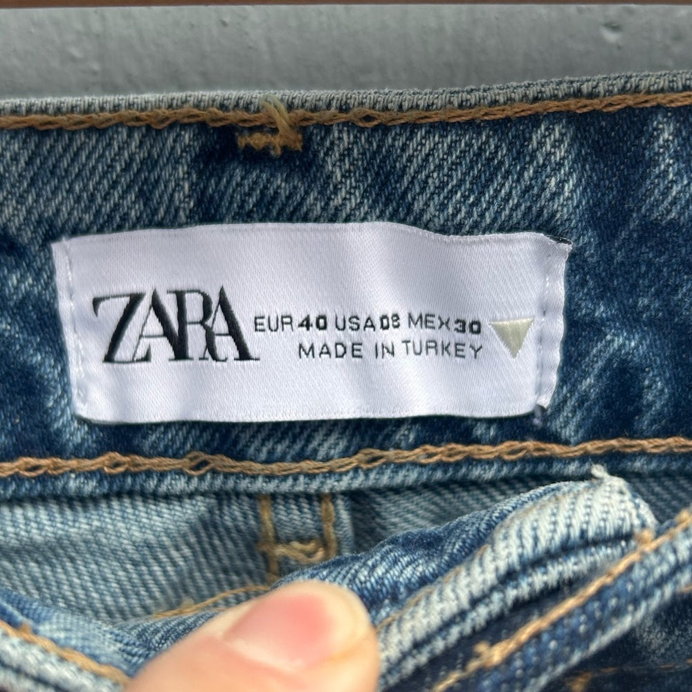 Zara Denim Cutoff Shorts, size 8