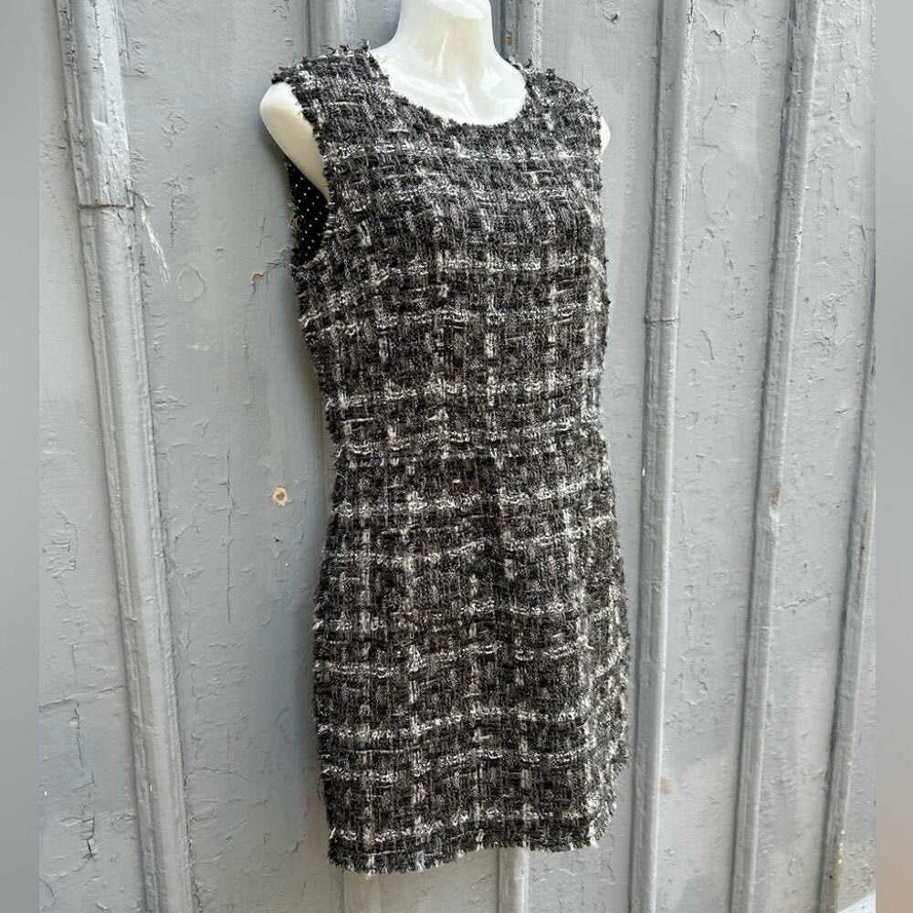 Dolce & Gabbana Houndstooth Tweed Dress, size approx 6/8