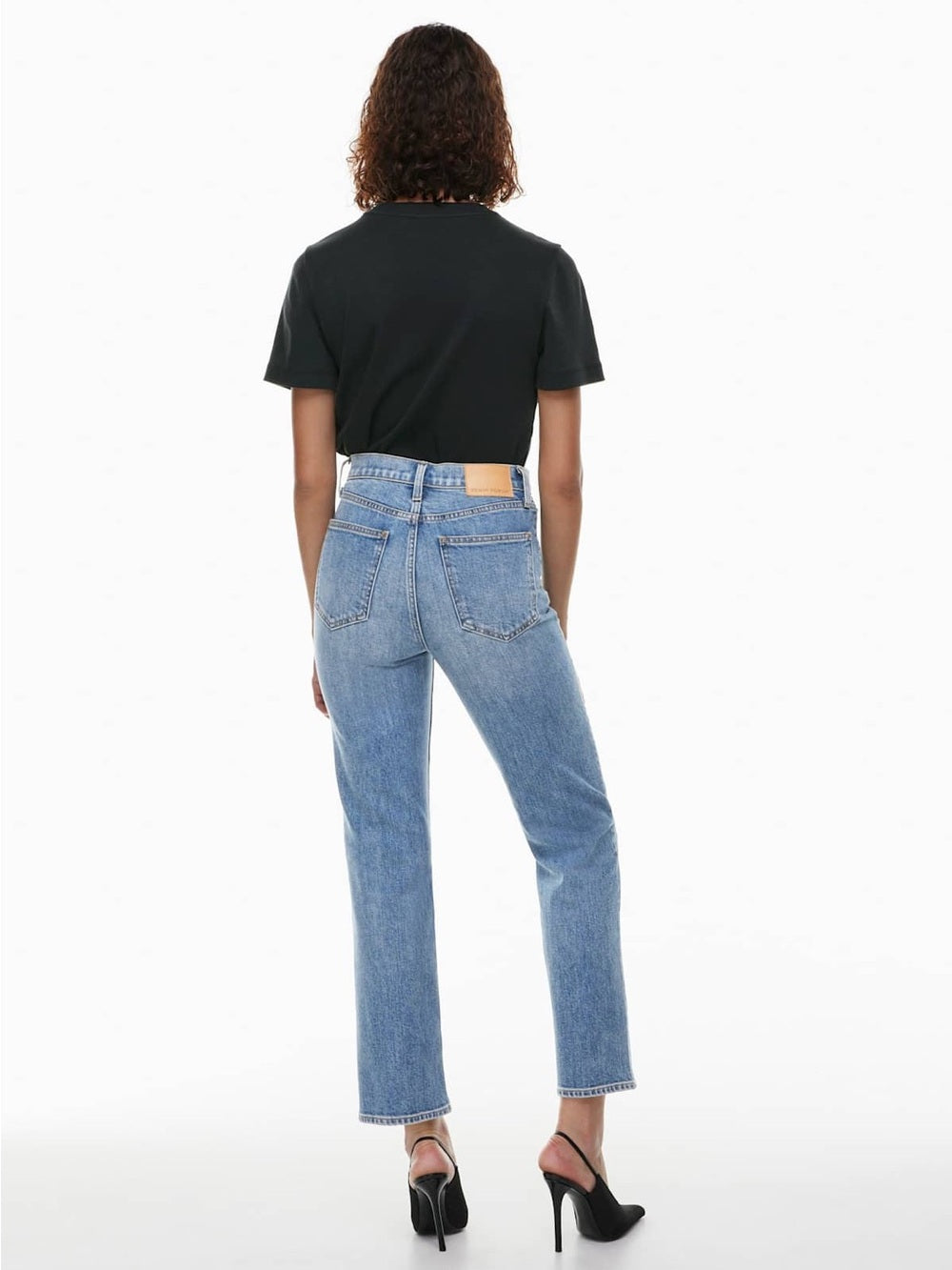 Denim Forum Arlo High Rise Straight, size 30