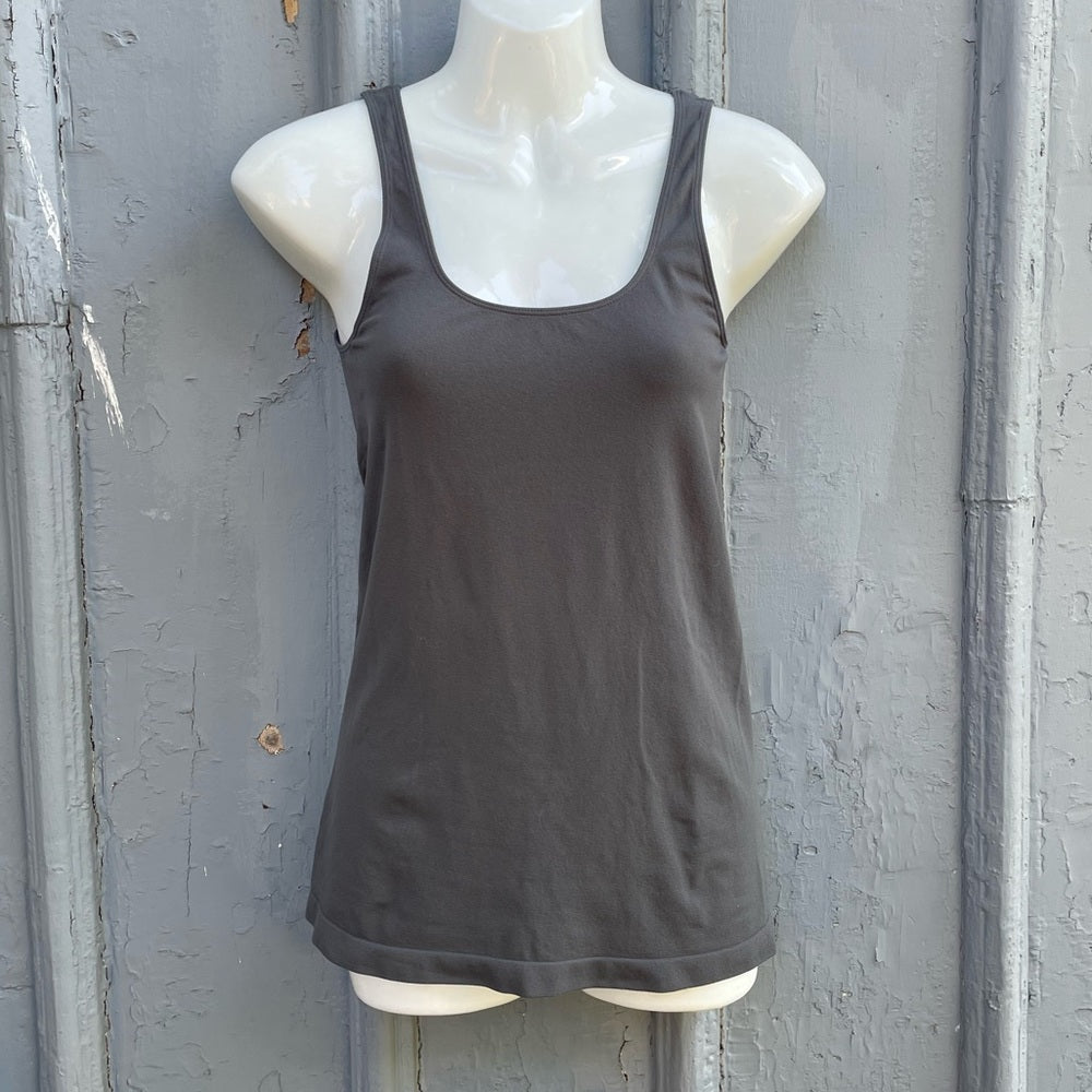 Babaton Bowie Tank Top Grey, size Large