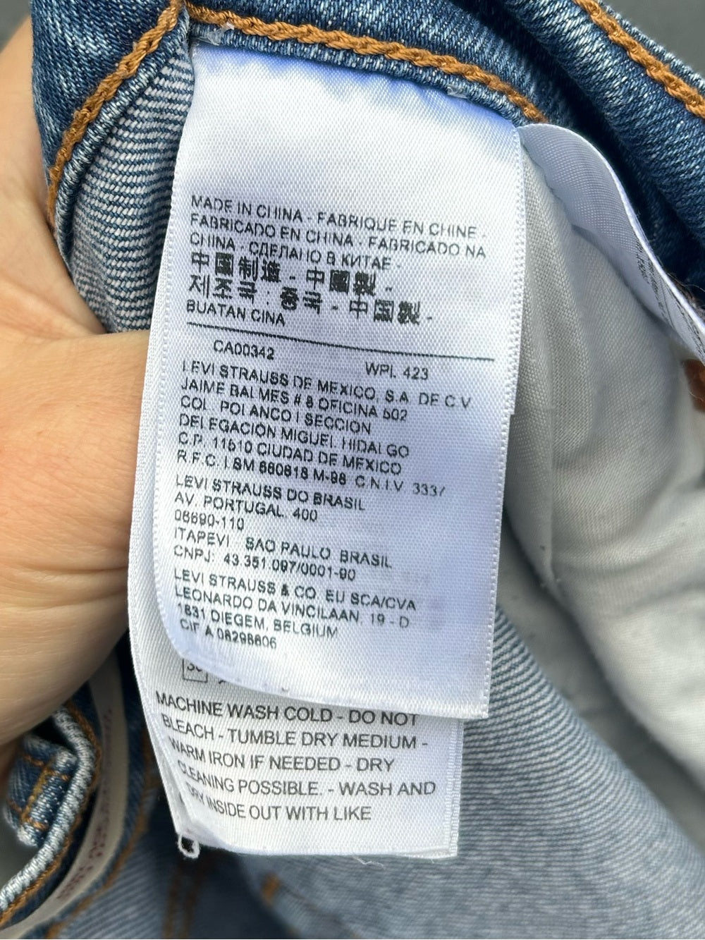 Levi’s Rib cage Straight, size 31