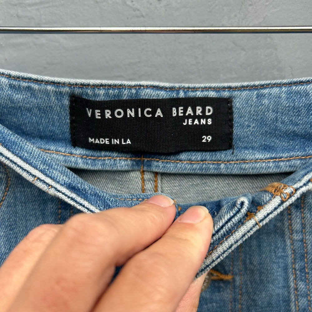 Veronica Beard Crosby Wide Crop, size 29