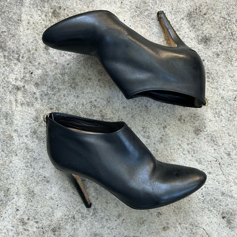 Jimmy Choo Mendez Heeled Bootie, size 37.5
