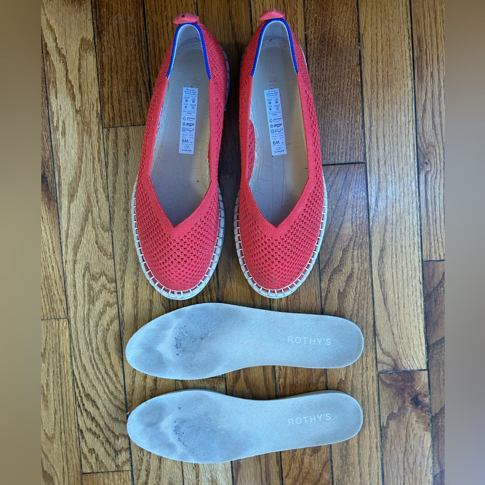 Rothy’s The Espadrille Flats, size 9