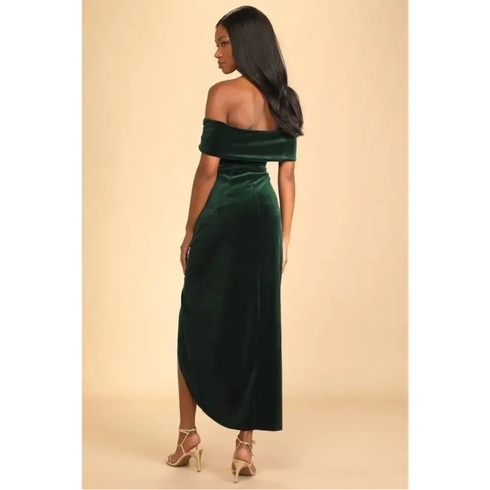 BHLDN Anthropologie Edison Velvet Dress, size 2