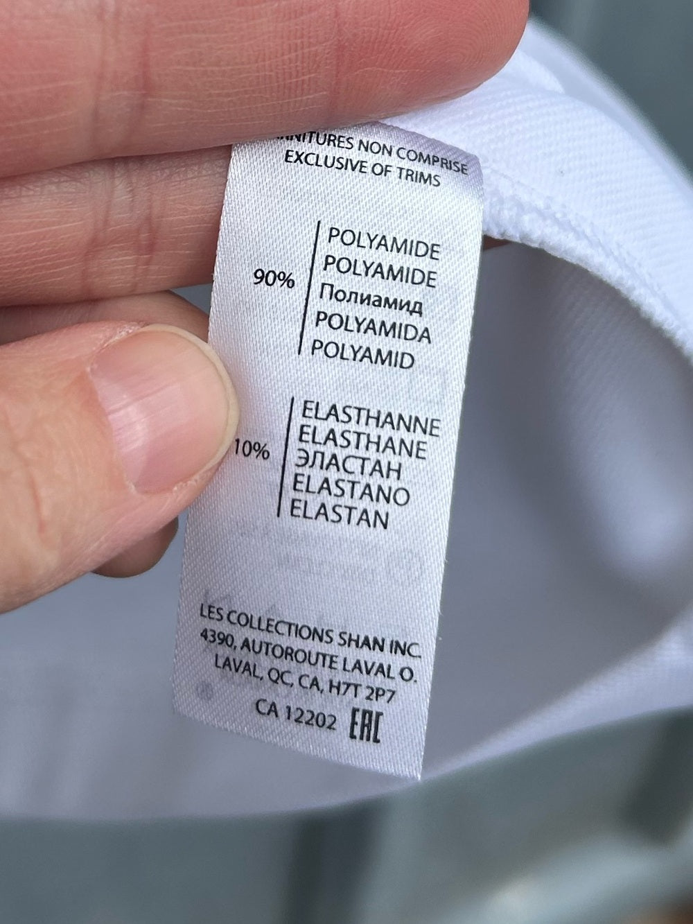 Shan Actuel Polo, white, BNWT, size L