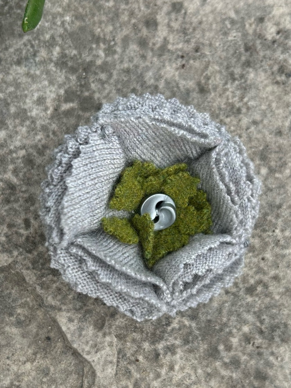 Vintage Cashmere Floral Brooch