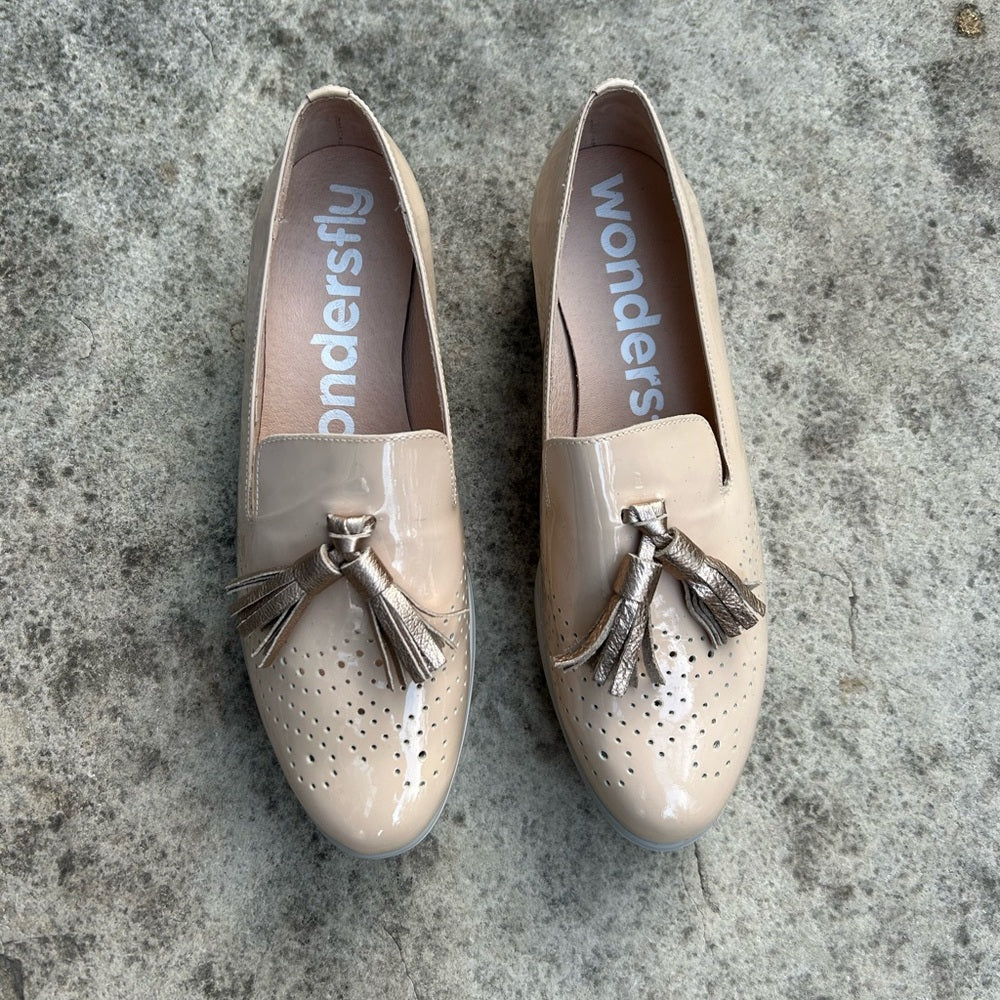 Wonders BNWOB Tassled Brogue Wedges, size 40 (US 9)