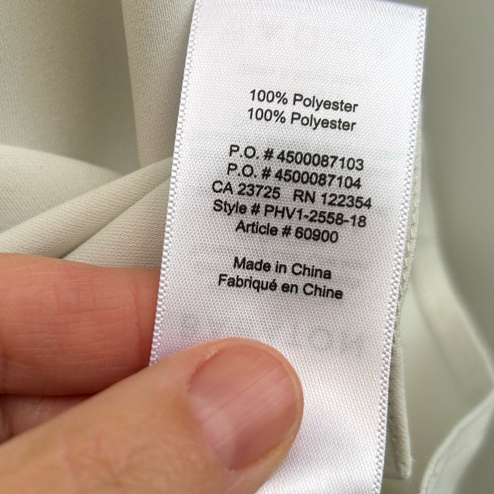 Babaton Cream Akira Power Blouse, size M