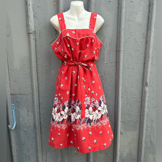 Jandabar 1970’s Day Dress, size approx M/L