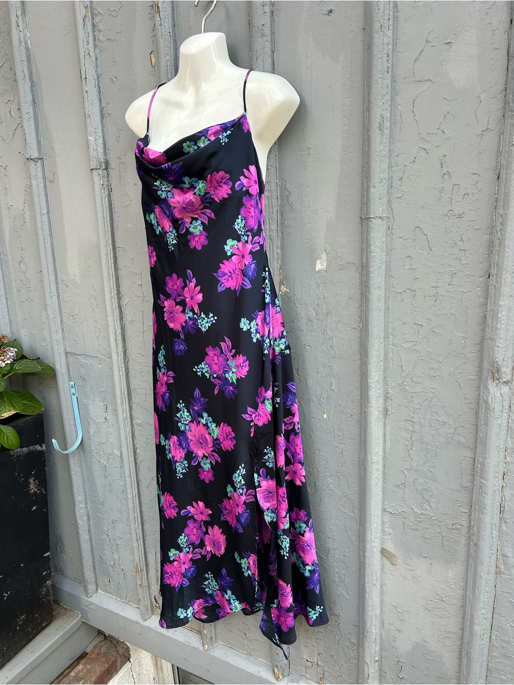 Astr the label Gaia Dress in Purple Floral, Large