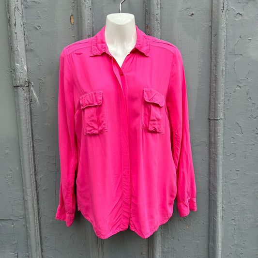 Splendid Pink button down, size M