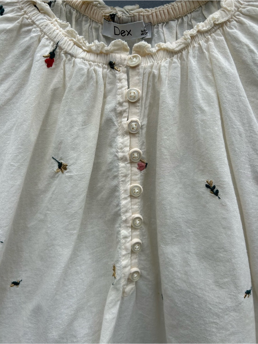 Dex Embroidered blouse, Small