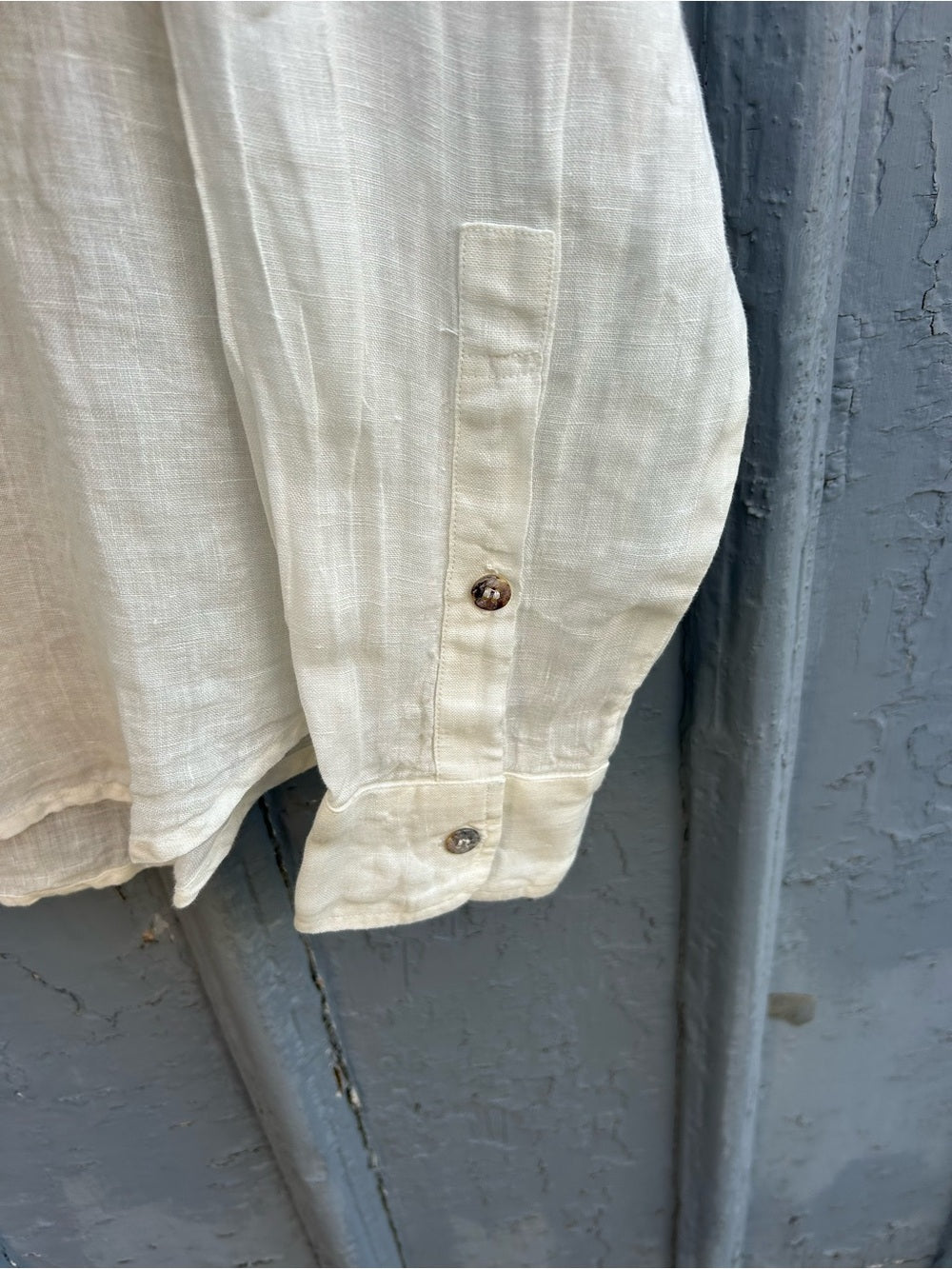 La Bottega di Brunella Camica Franco Button Down Blouse, BNWT, size L