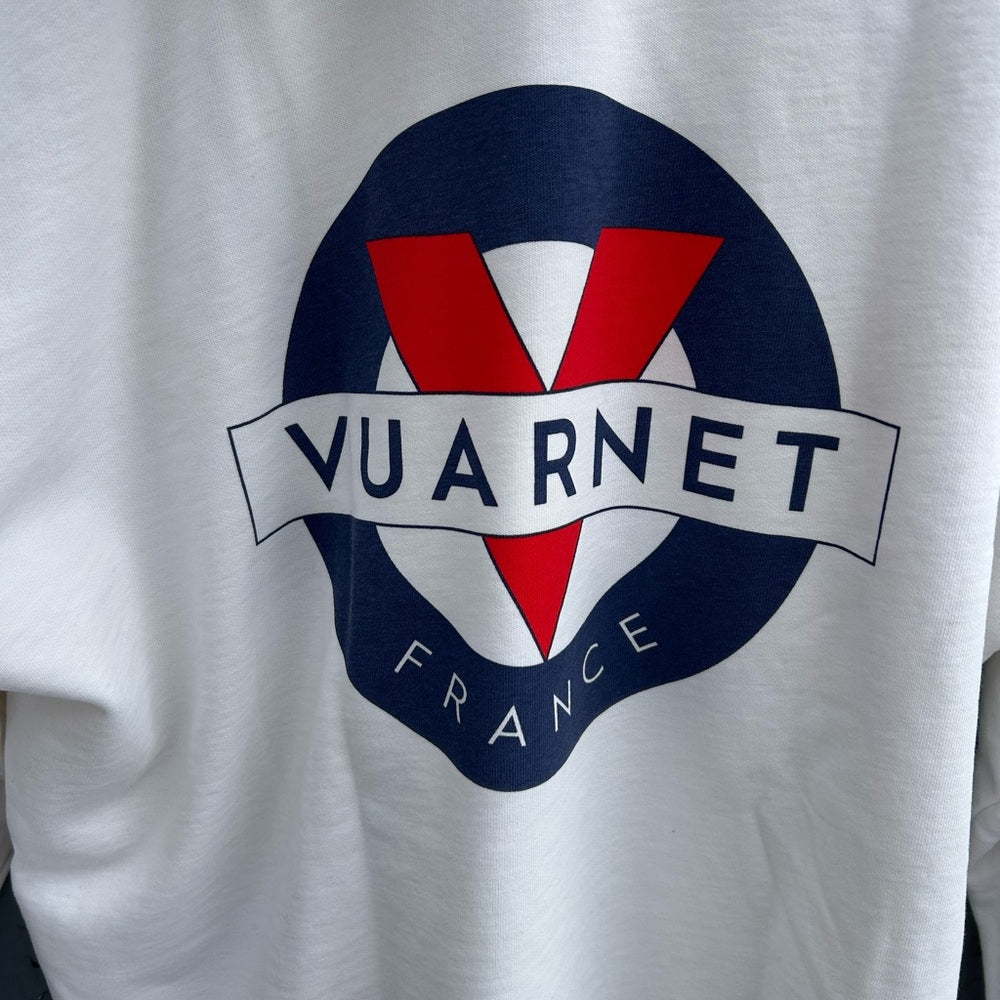 Vuarnet x Hyba White Hoodie, Small