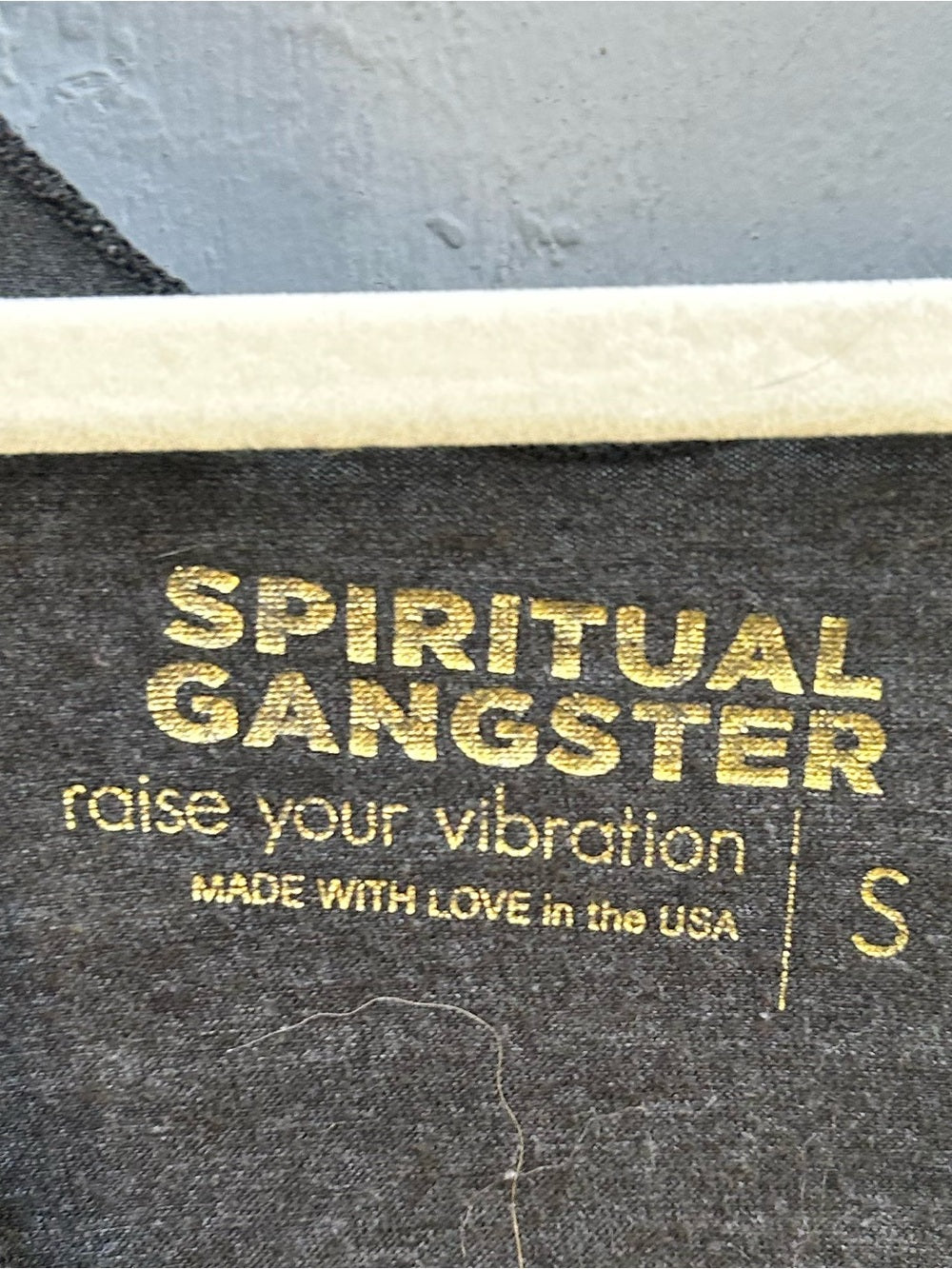 Spiritual Gangster Grey Tank, size S