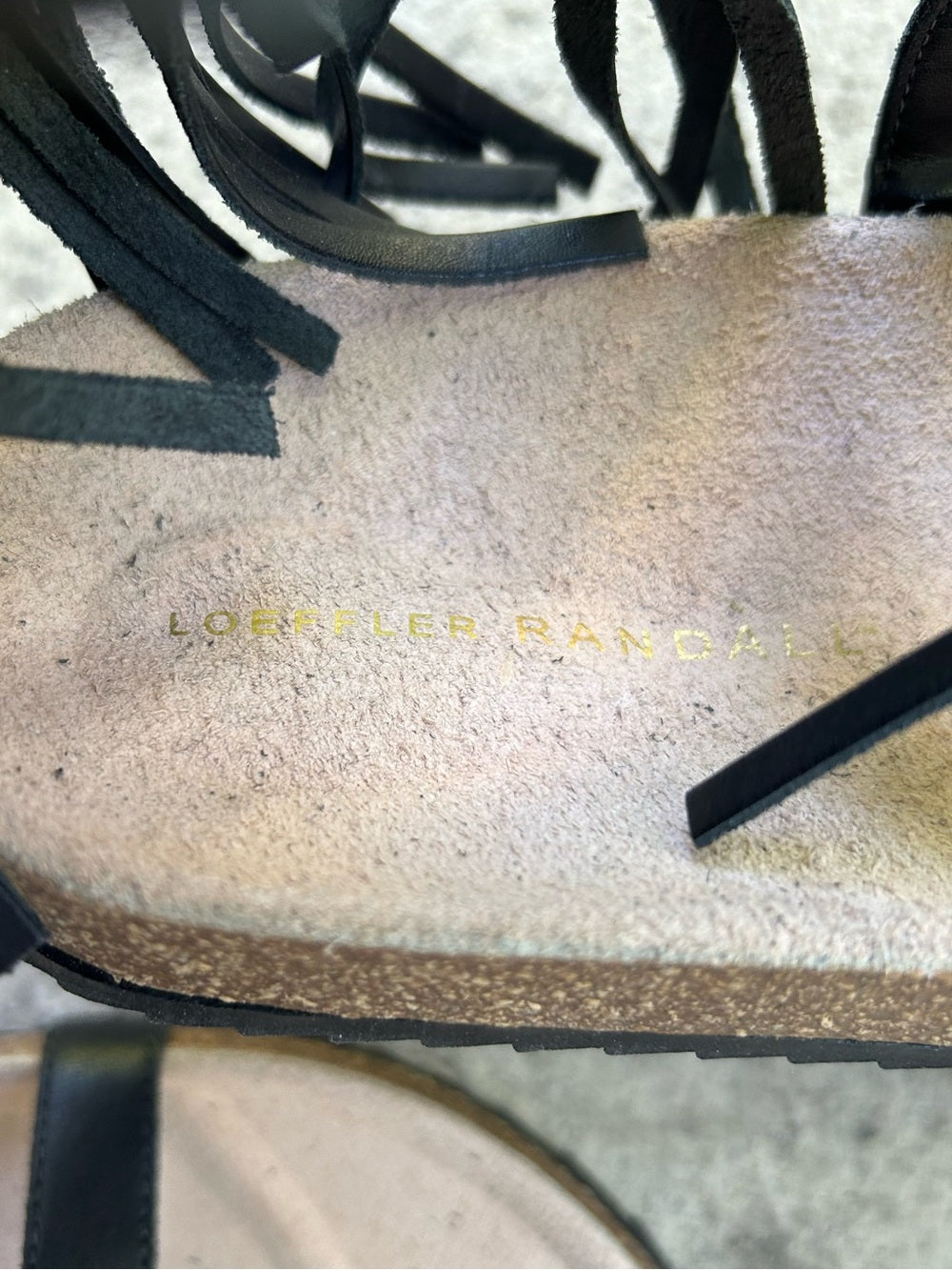 Loeffler Randall Perla gladiator sandal, BNWOB, size 8