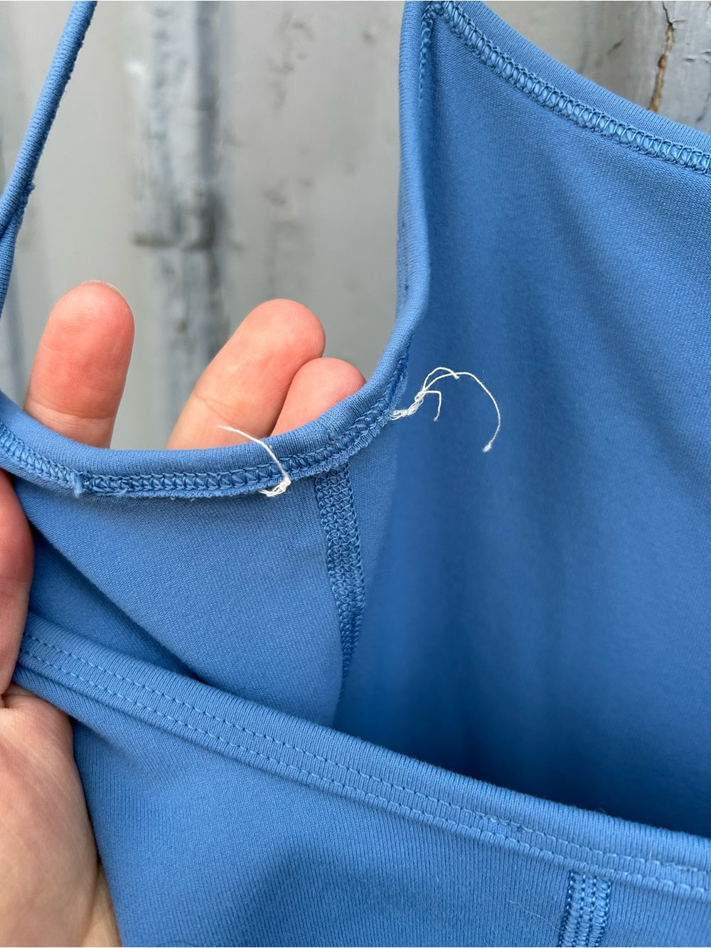 Wilfred free Divinity blue bodysuit, size M