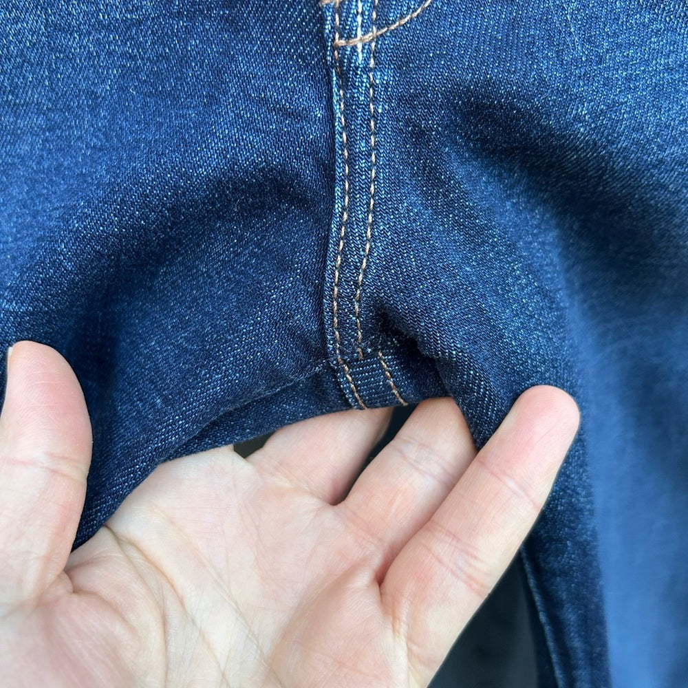 Mother The Hustler Ankle Fray Jeans, size 30