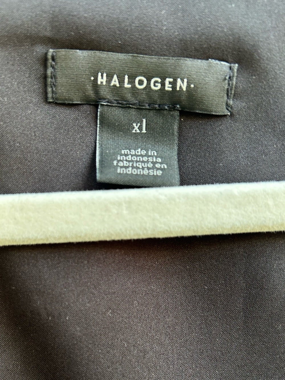 Halogen polka dot wrap dress, size XL