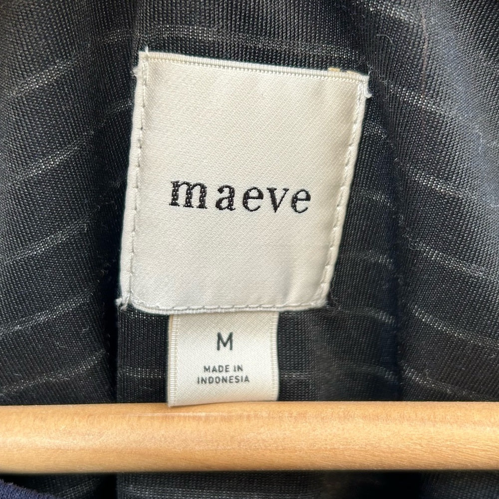 Maeve Cropped striped Tee, M (fits oversized)
