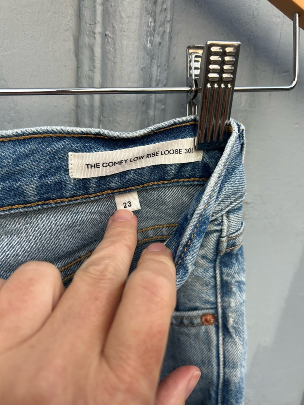 Denim Forum Comfy Low Rise Loose, size 23