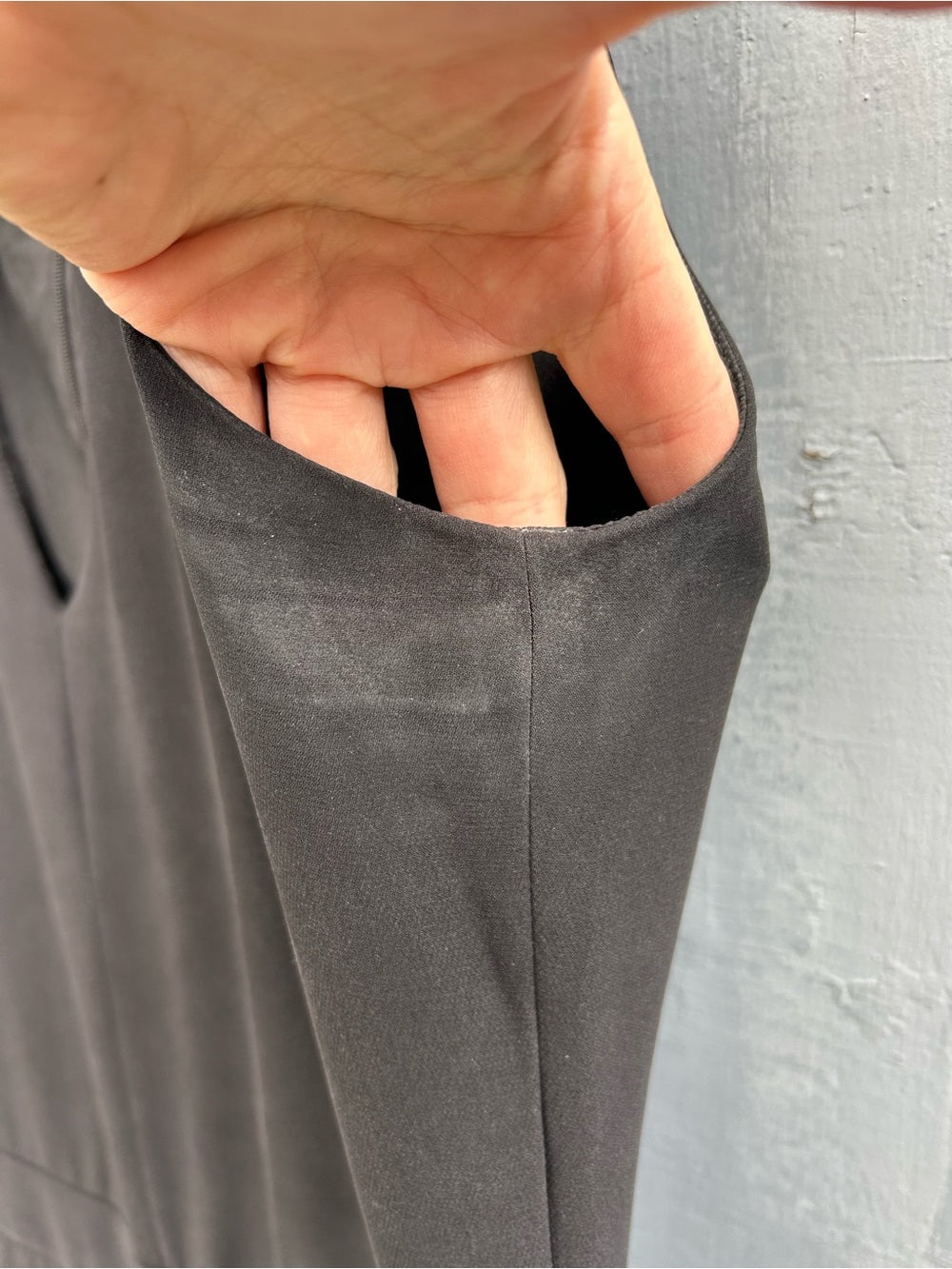 Index Black Silk jumpsuit, size M