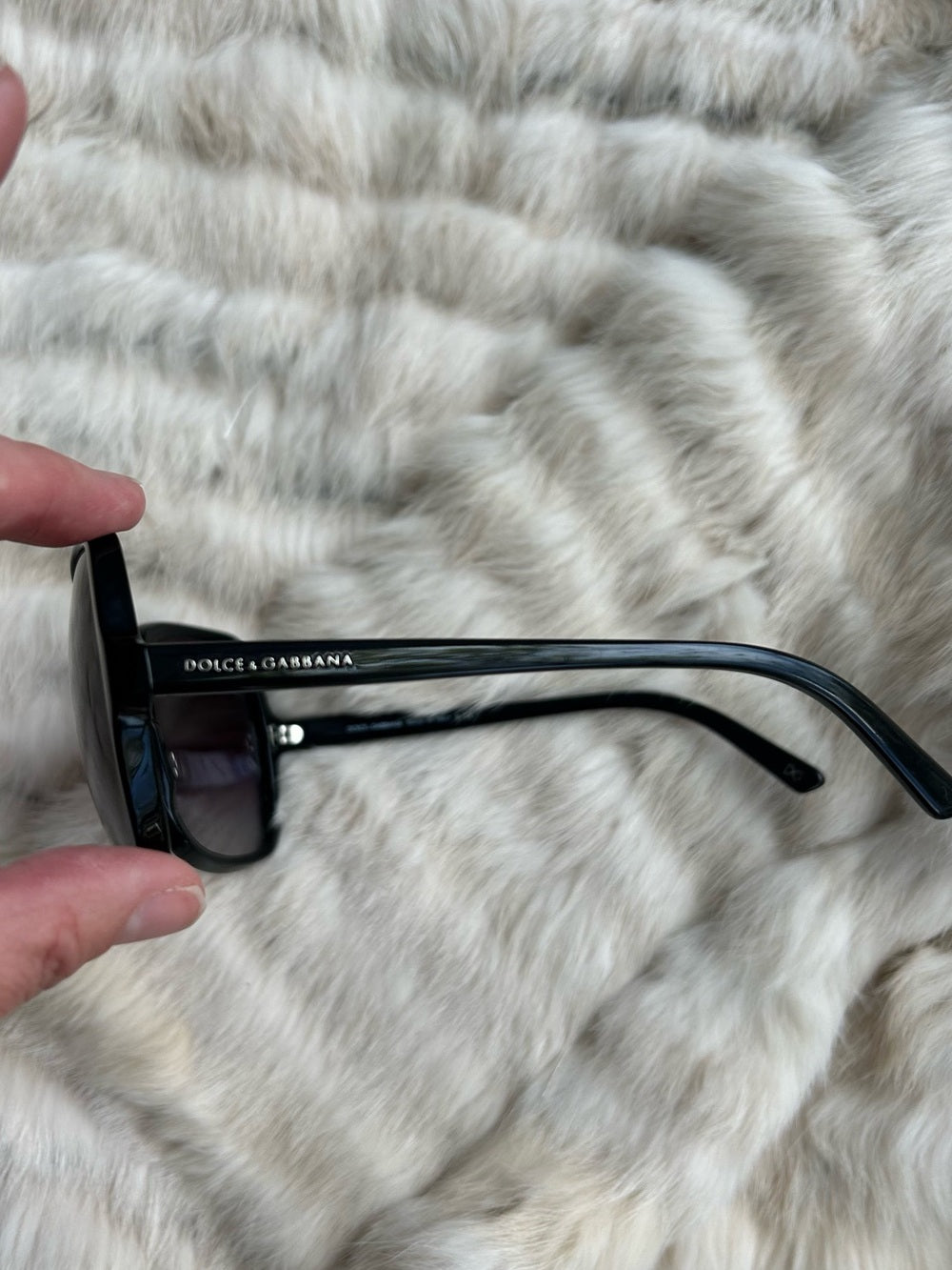 Dolce & Gabbana black Square Sunglasses, OS