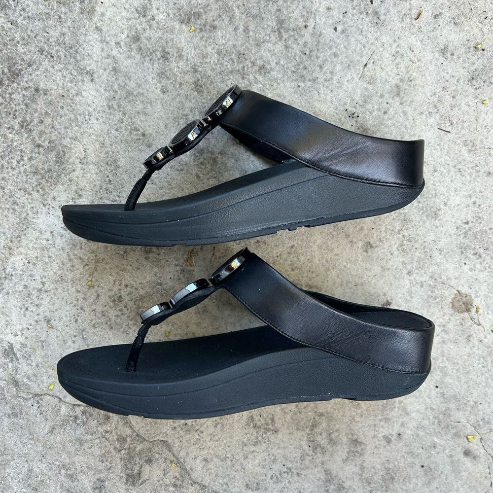 Fit Flop Halo Platform Sandals, BNWOT, size 8