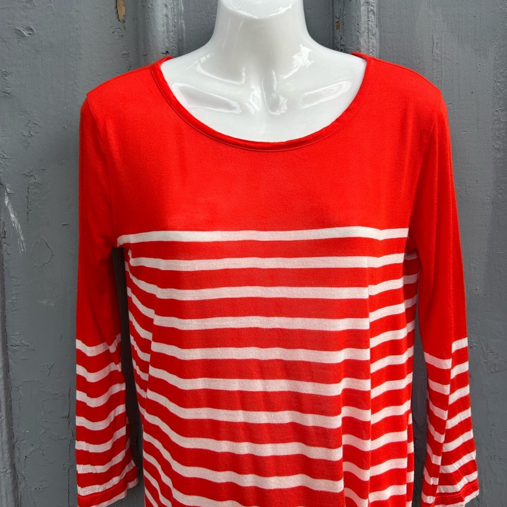 J Crew Modal Striped tee, size xs