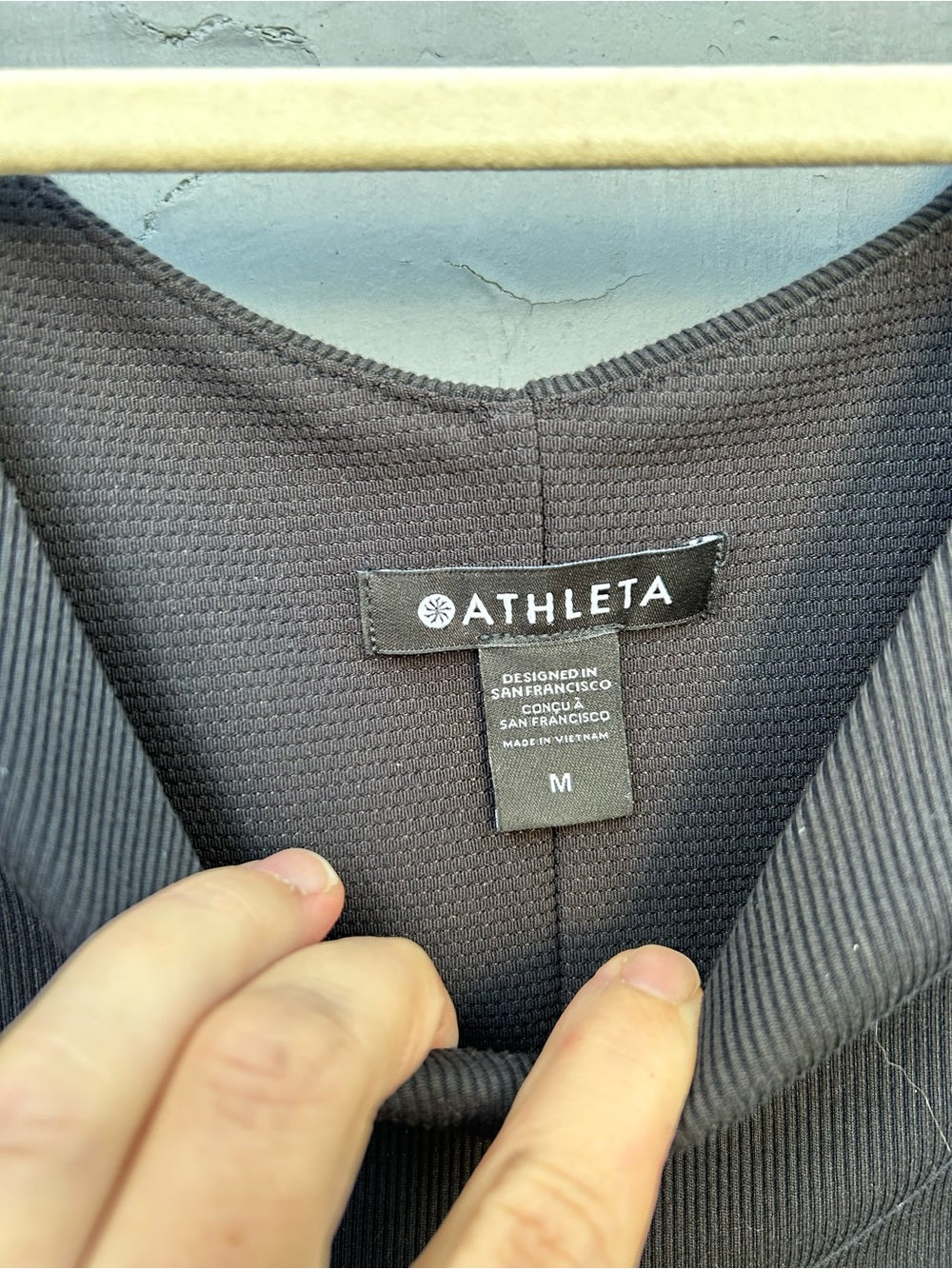 Athleta black Ryder Dress, size M