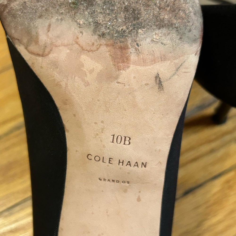 Cole Haan Satin Floral Roses Heel, size 10