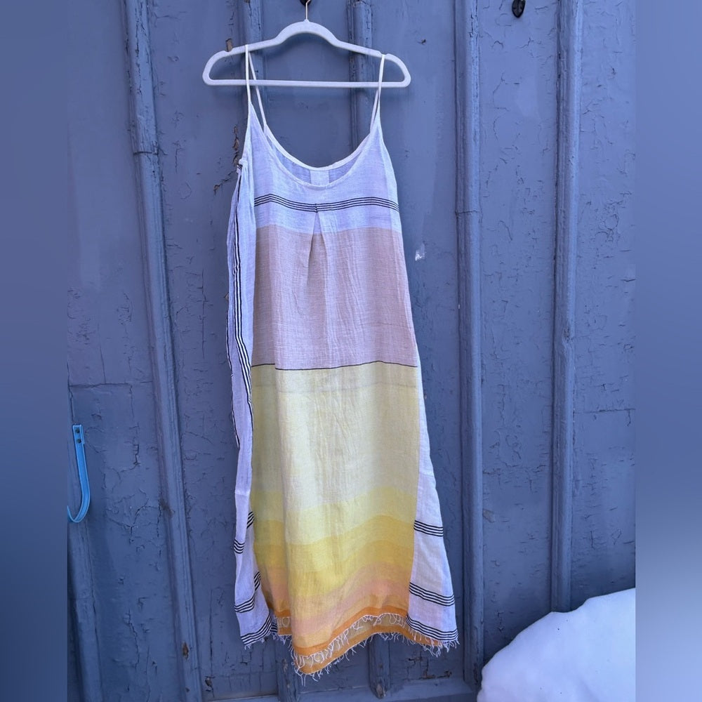 LemLem cotton Zena patchwork dress, Small