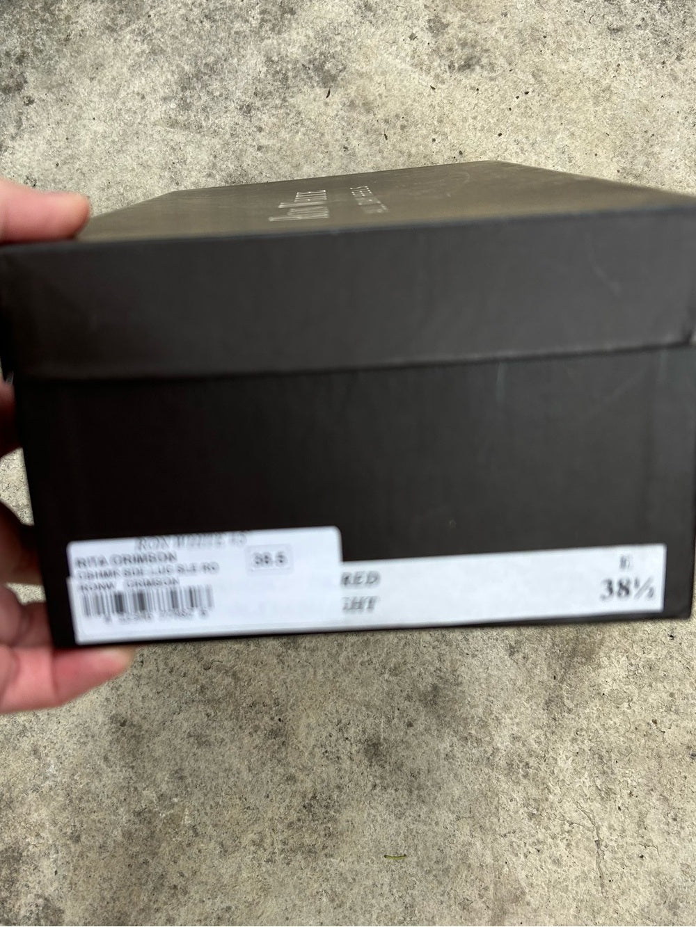 Ron White Rita Black Suede Loafer, size 38.5 (7.5 US)