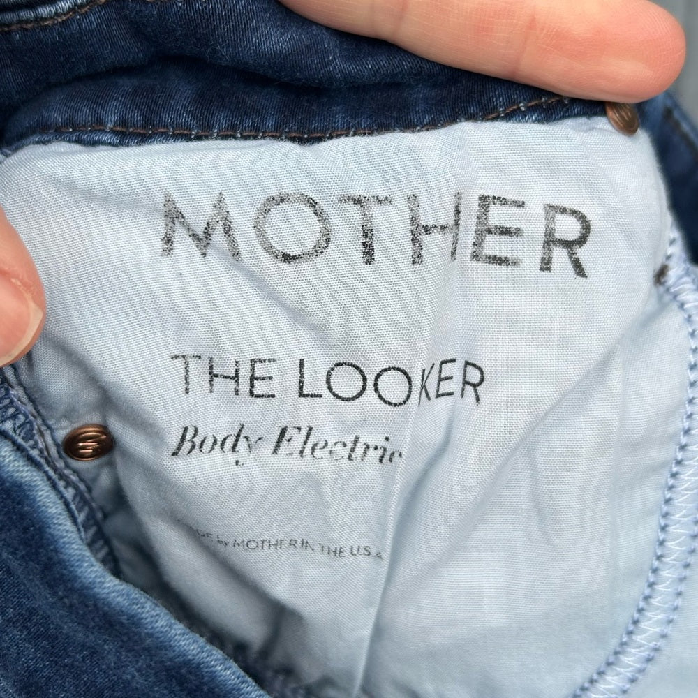 MOTHER The Looker in Body Electric, size 26