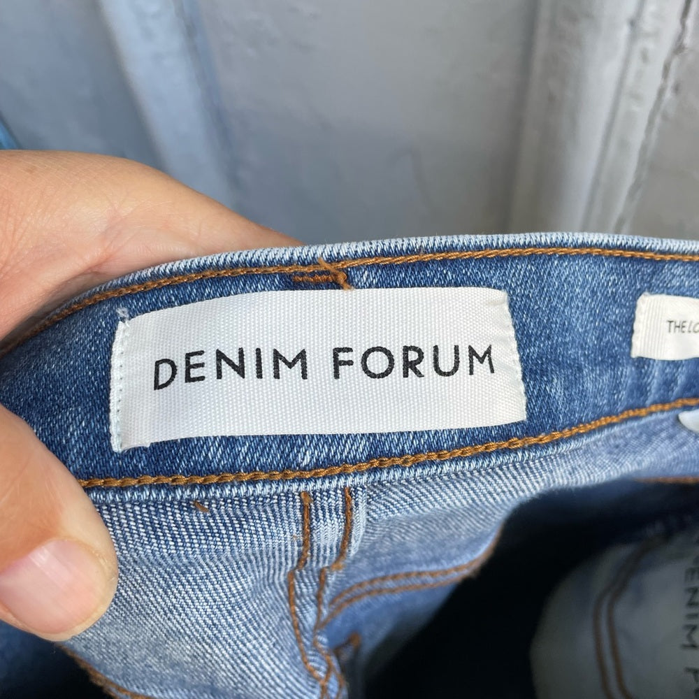 Denim Forum The Lola High Rise Skinny, size 26