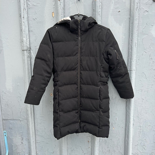Columbia Youth Girls Black Puffer Down Filled Jacket Size7/8