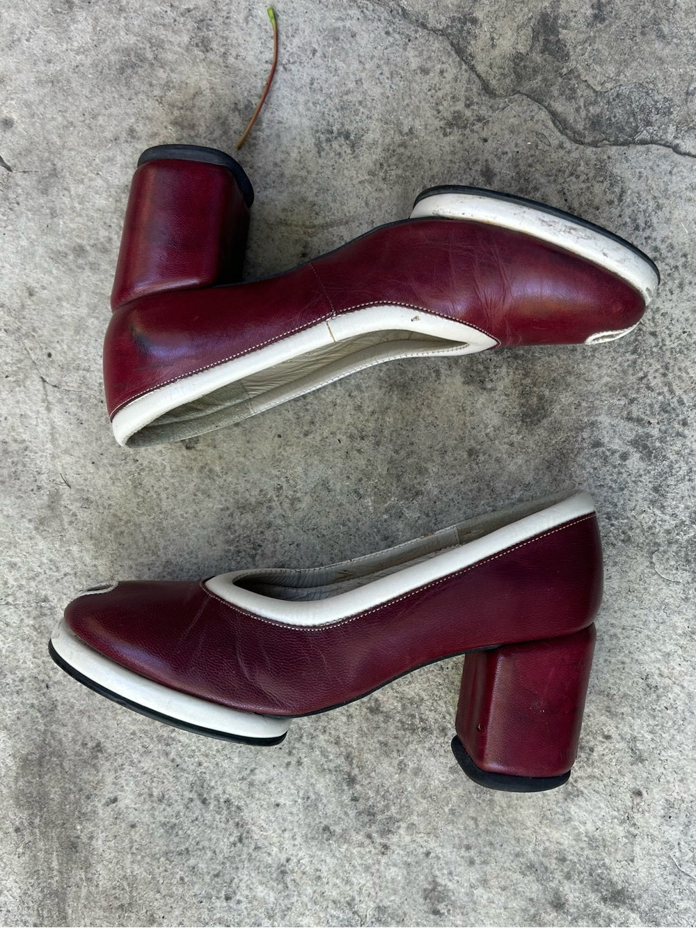 John Fluevog The Pump Peep Toe Ringers, size 7.5