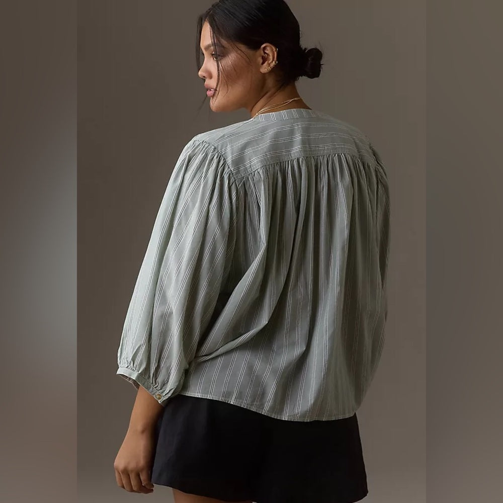 Pilcro The Sidney Batwing Blouse, Large