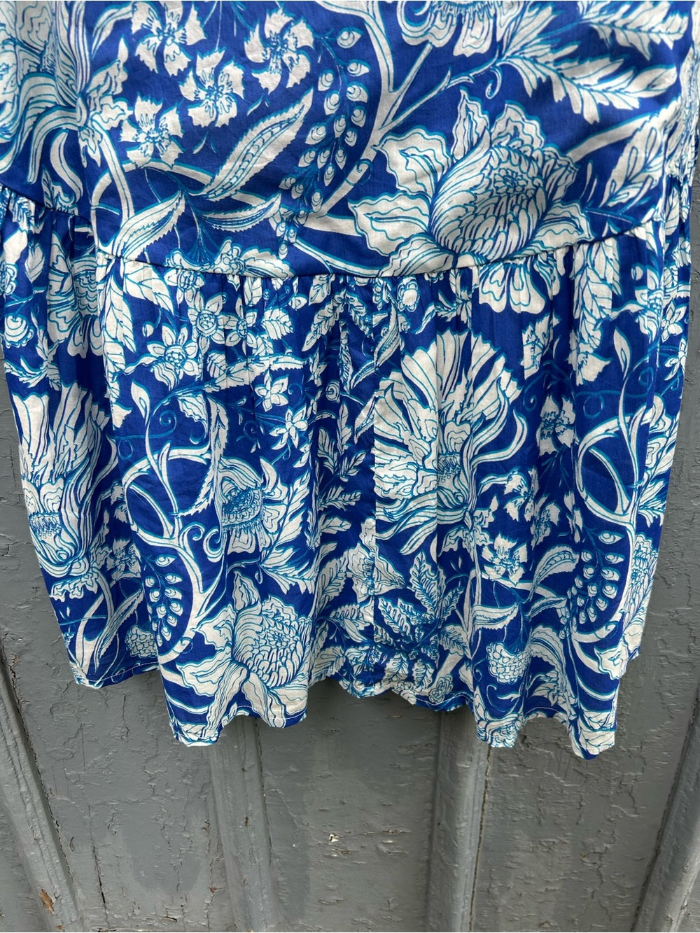 Anthropologie Ro’s Garden Deauville Cotton Shirt Dress, size M