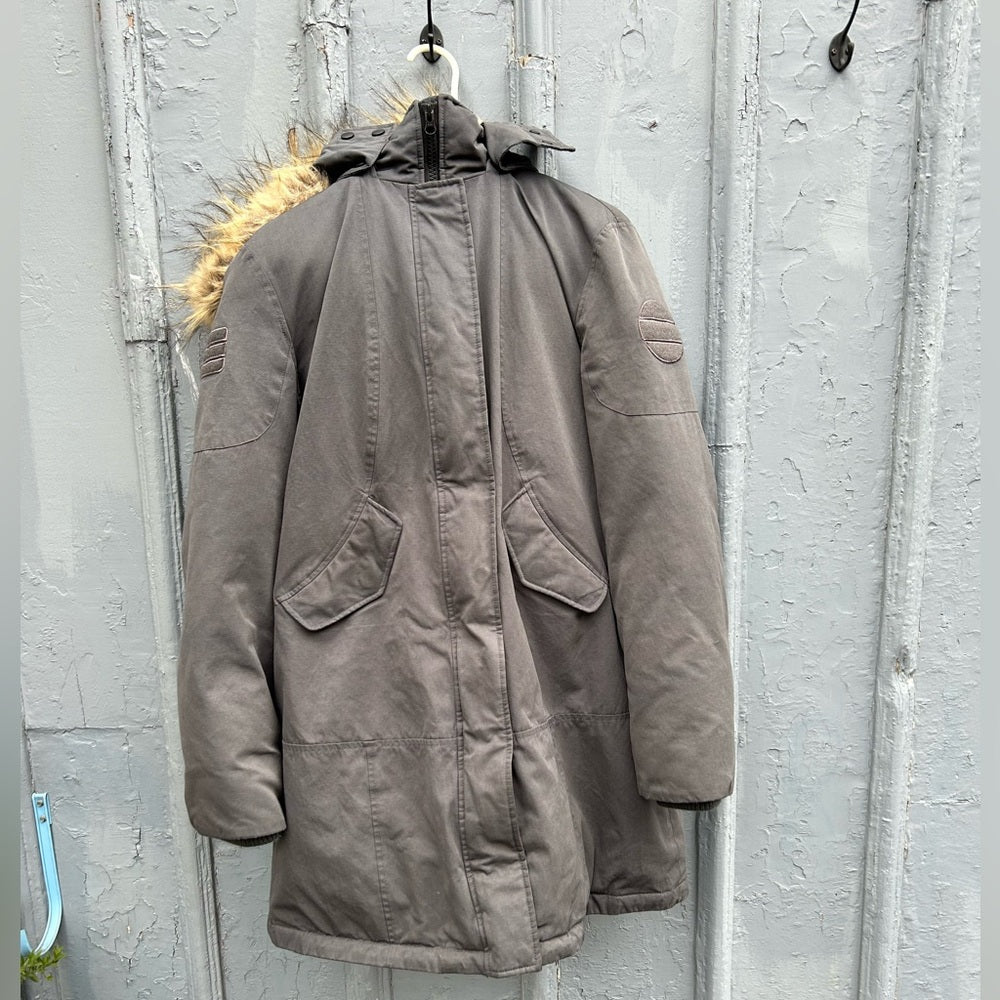 Toboggan Grey Van Down Parka, size XL