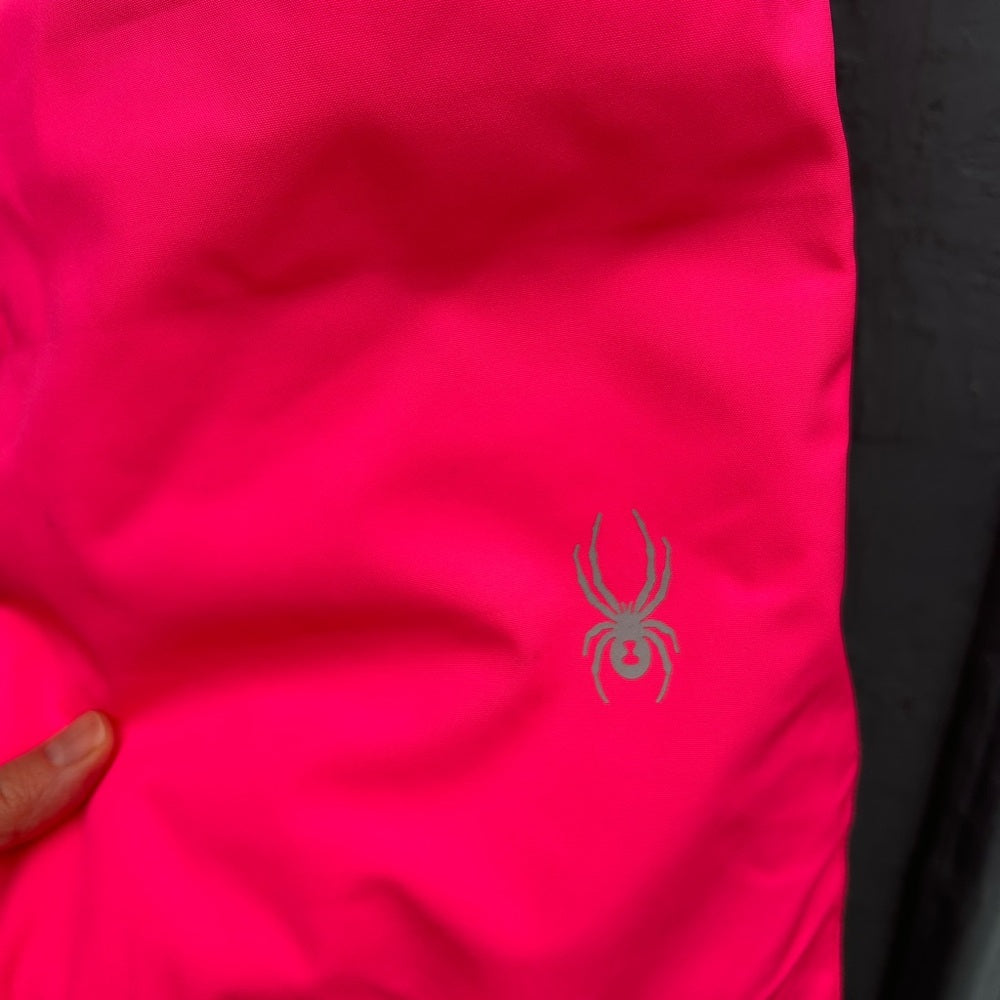 Spyder pink snow pants, size 12Y