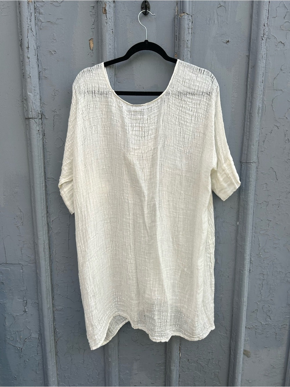 La Bottega di Brunella Linen Casacca Valchiria Tunic Blouse, BNWT, one Size