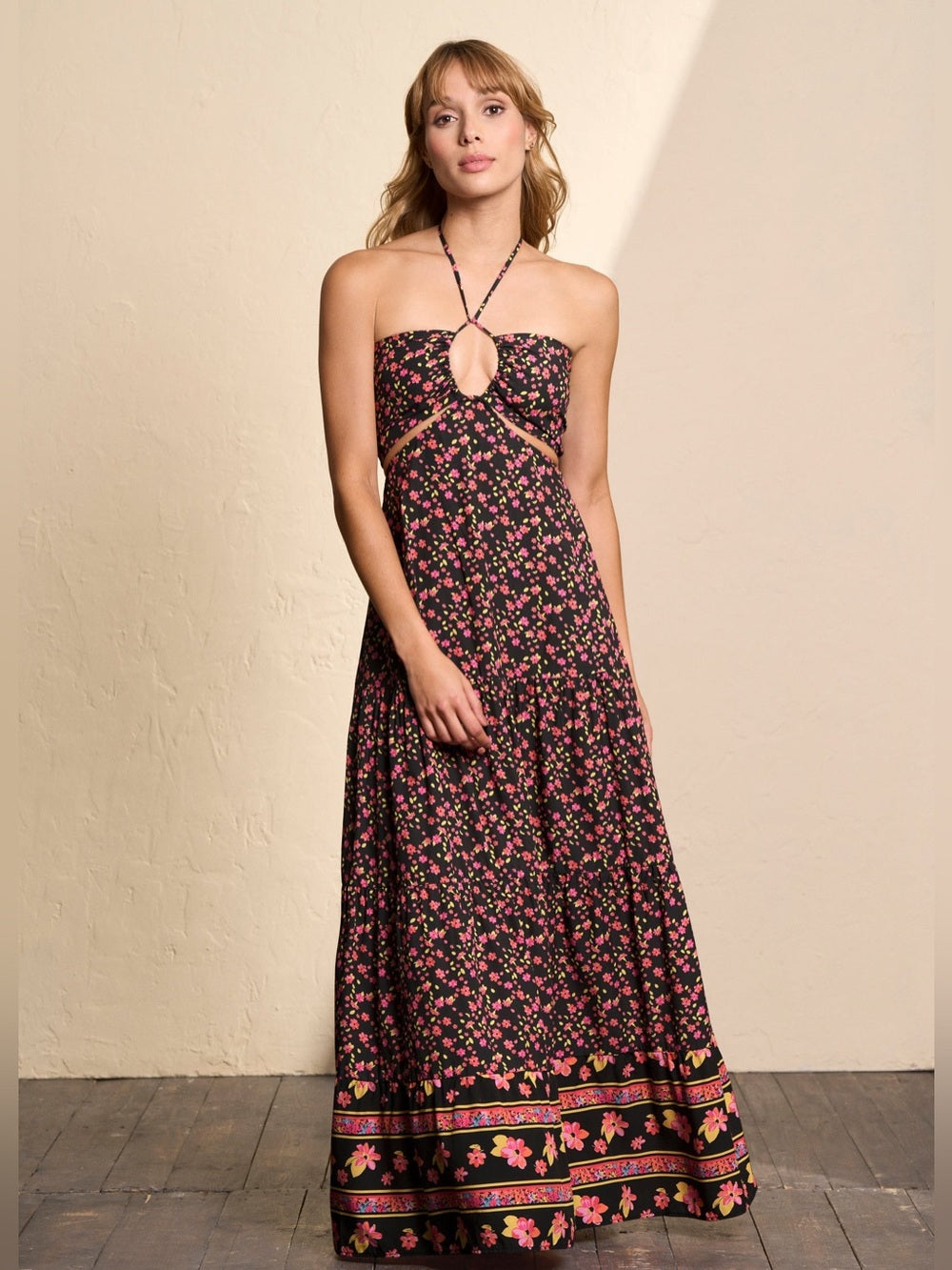 Maaji Native Soul Floral Maxi Dress Size M
